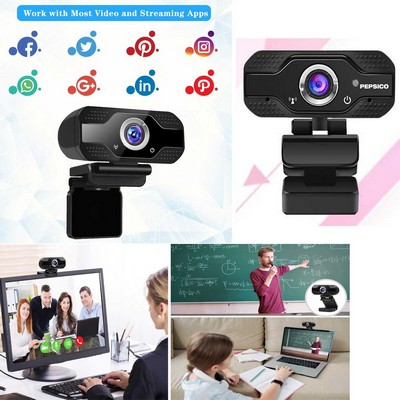 iBank ® Webcam with Microphone for Desktop or Laptop Computers